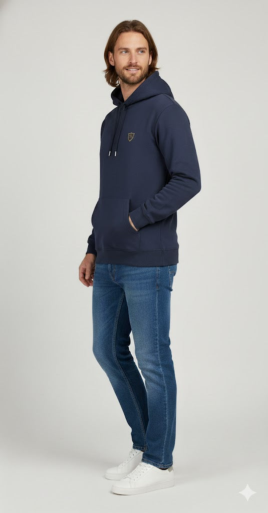 Dark Blue Hoodie