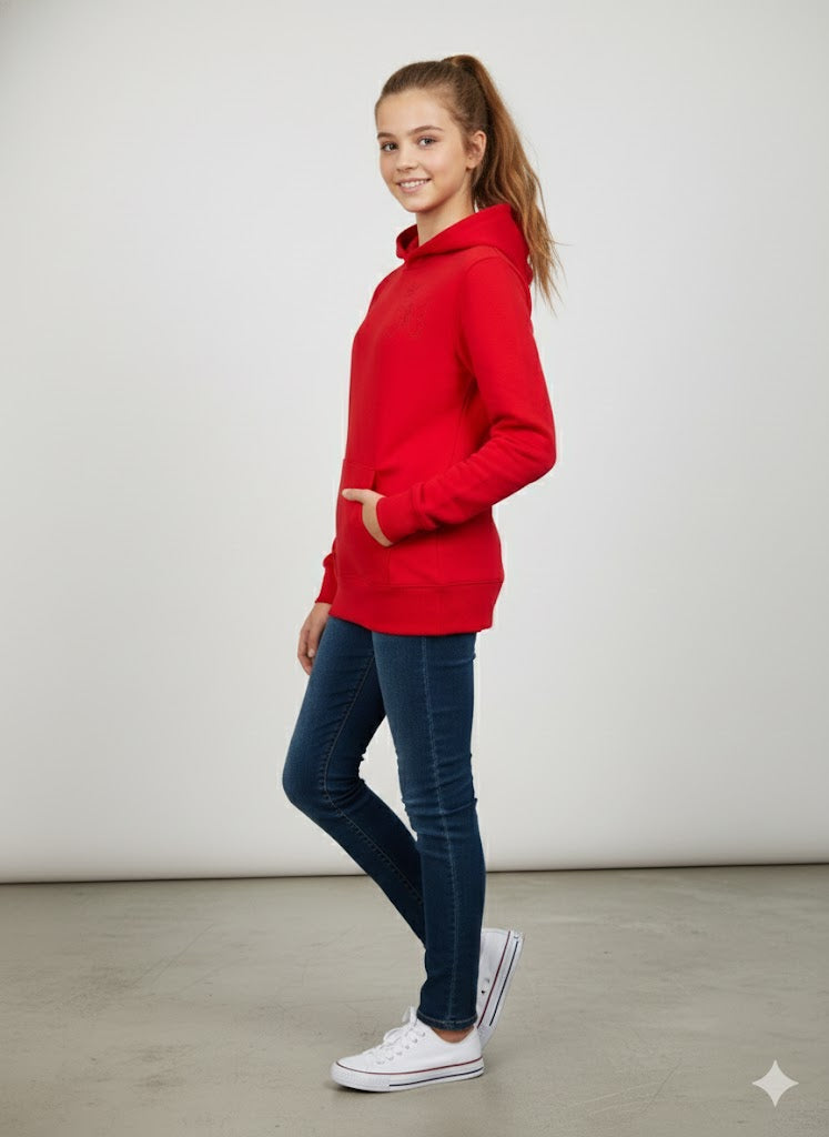 Girls Hoodie Red