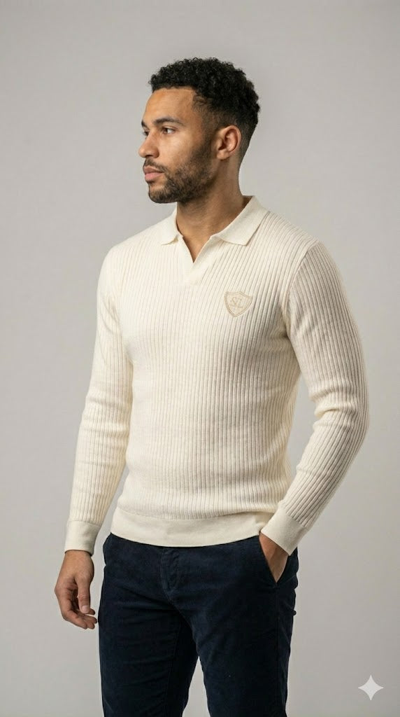 Drop Needle Egg white Shirt