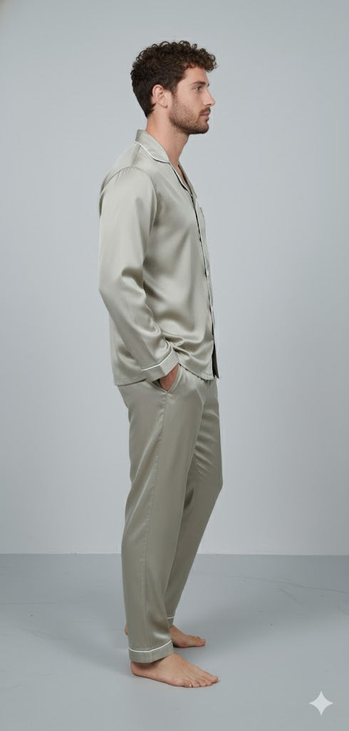 Men's Silk Wear Golden